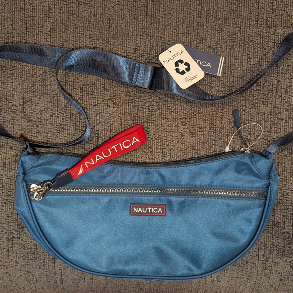 Nautica Handbags - Nautica Navy Belt Bag with Red Tag